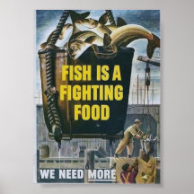 WWII Patriotic Poster / War Effort