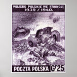 WWII Polish Army in France Print