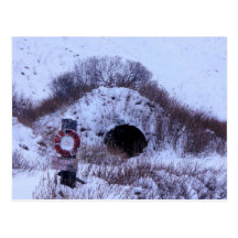 WWII Quonset Hut in Winter, Unalaska Island Post Cards