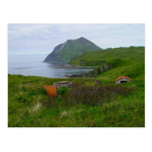 WWII Relics at Summer's Bay, Unalaska Island Post Cards