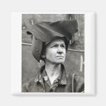 WWII Rosie the Riveter Refrigerator Magnets