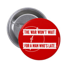 WWII The War Won't Wait Button