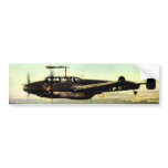 WWII Three German Bf-110 bumper stickers