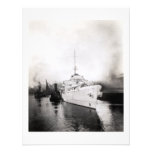 WWII US Coast Guard Cutter Campbell Personalized Announcement
