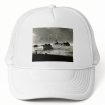 WWII US Marines assault Iwo Jima Mesh Hat