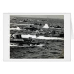 WWII US Marines invade Iwo Jima Cards