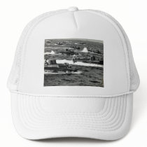 WWII US Marines invade Iwo Jima Hats