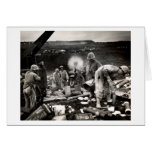 WWII US Marines on Iwo Jima Cards