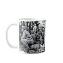 WWII US Marines on Peleliu Coffee Mugs