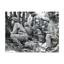 WWII US Marines on Peleliu Post Cards