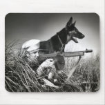 WWII USCG at Work Mousepad