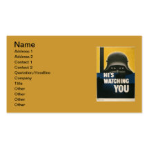 WWII Vintage Poster Business Card