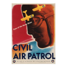 WWII Vintage Poster Invitation