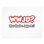 WWJD...What Would a Judge Do? Custom Announcements