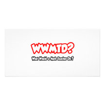 WWMTD...What Would a Math Teacher Do? Customized Photo Card