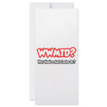 WWMTD...What Would a Math Teacher Do? rack cards