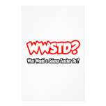 WWSTD...What Would a Science Teacher Do? Stationery Design