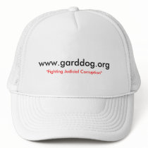 www.garddog.org, "Fighting Judicial Corruption" Hat