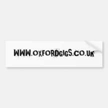 WWW.OXFORDGIGS.CO.UK ADHÉSIFS POUR VOITURE