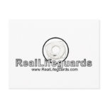 www.RealLifeguards.com Logo card Post Card
