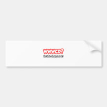WWWCD...What Would a Wrestling Coach Do? Bumper Sticker