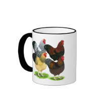 Wyandotte:  Rooster Assortment Mugs