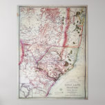 Wyld's Military Sketch of Zululand, 1879 posters