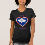 Wyoming Flag Heart Shirts