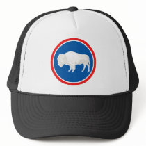 Wyoming Flag Theme 00 Mesh Hat