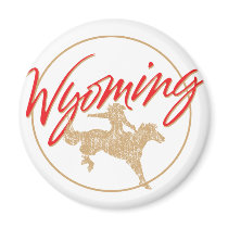 Wyoming Refrigerator Magnet