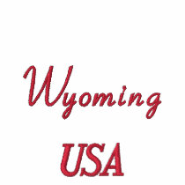 Wyoming USA Polo Shirt