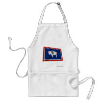 Wyoming Waving Flag Aprons