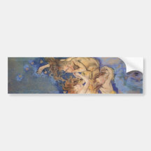Wyspianski, Fallen Angels, 1896 Bumper Sticker