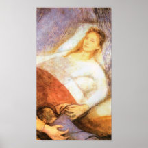 Wyspianski, la mort de la mère, 1894 affiches