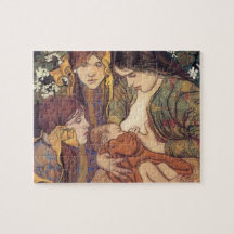 Wyspianski, Maternity, 1905 Puzzle