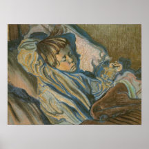 Wyspianski, Mietek dormant, 1902 Affiche
