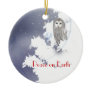 X003_Winter Owl, Peace on Earth Christmas Ornaments