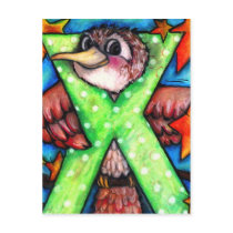 X is for Xenops Postcards