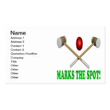 X Marks The Spot Business Card