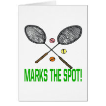 X Marks The Spot Greeting Card