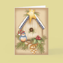 X-Mas Birdie cards