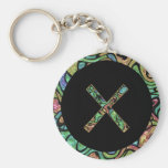 X Monogram Key Chains