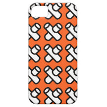 X : orange iPhone 5 カバー