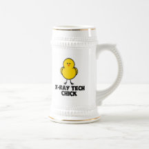 X poussin de technologie de rayon tasse