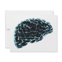 X-RAY BRAIN SIDE VIEW BLUE