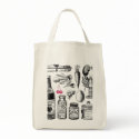 X-Ray Grocery Bag Organic Tote