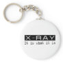 X-Ray It Is Key Chain