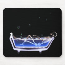 X-Ray Skeleton B&W Bath Time Tub Original