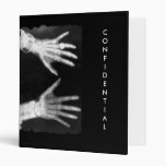 X-Ray Skeleton Hands & Jewellery - B&W CONFIDENTIA Binder