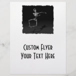 X-RAY SKELETON JOY LEAP B&W FLYER